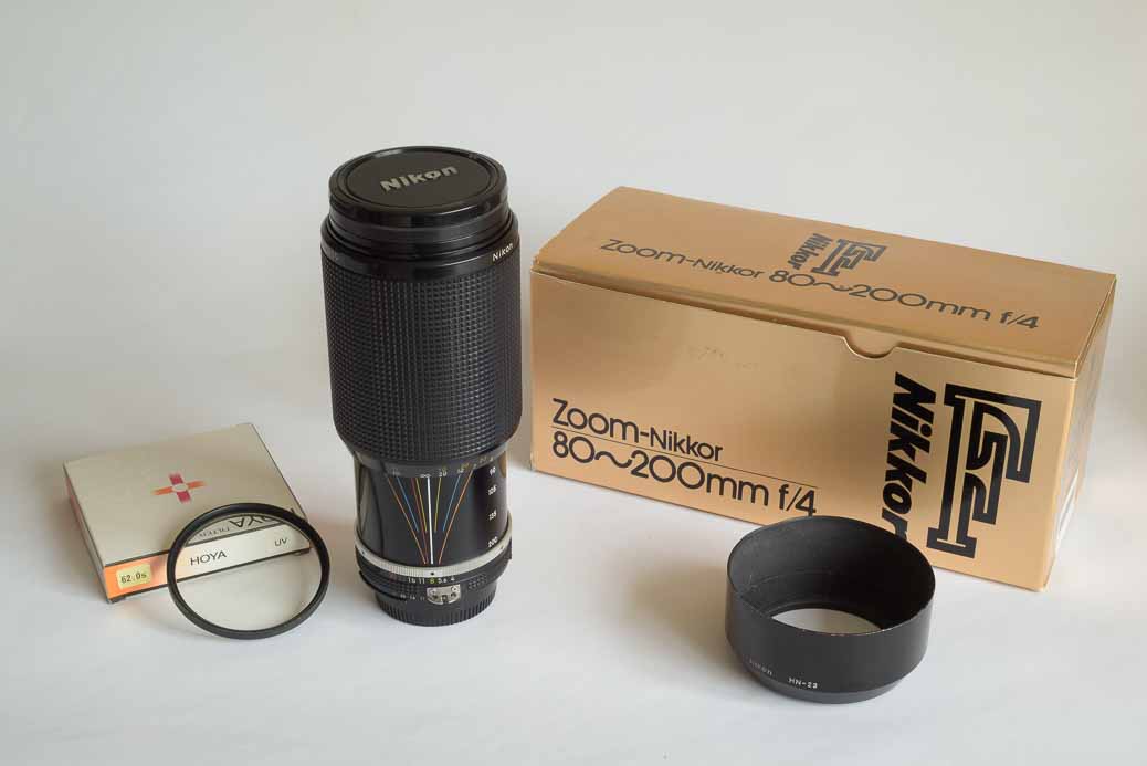 美品 Nikon NIKKOR 80-200mm F4 Ai-s #8662 Nikon Ai-S Zoom-Nikkor 80-200mm f4